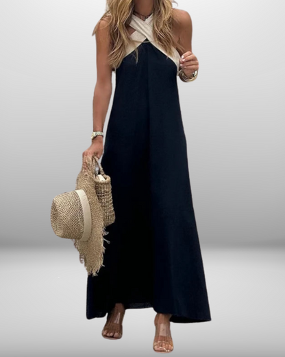 Lila | Robe d'Été Croisée pour Femme