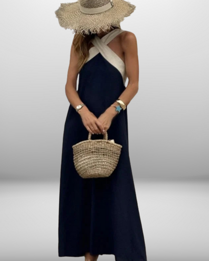 Lila | Robe d'Été Croisée pour Femme