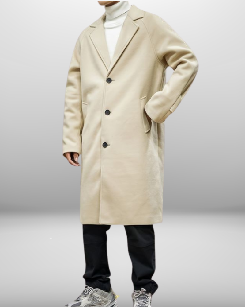 Jules | Manteau Long Élégant pour Homme