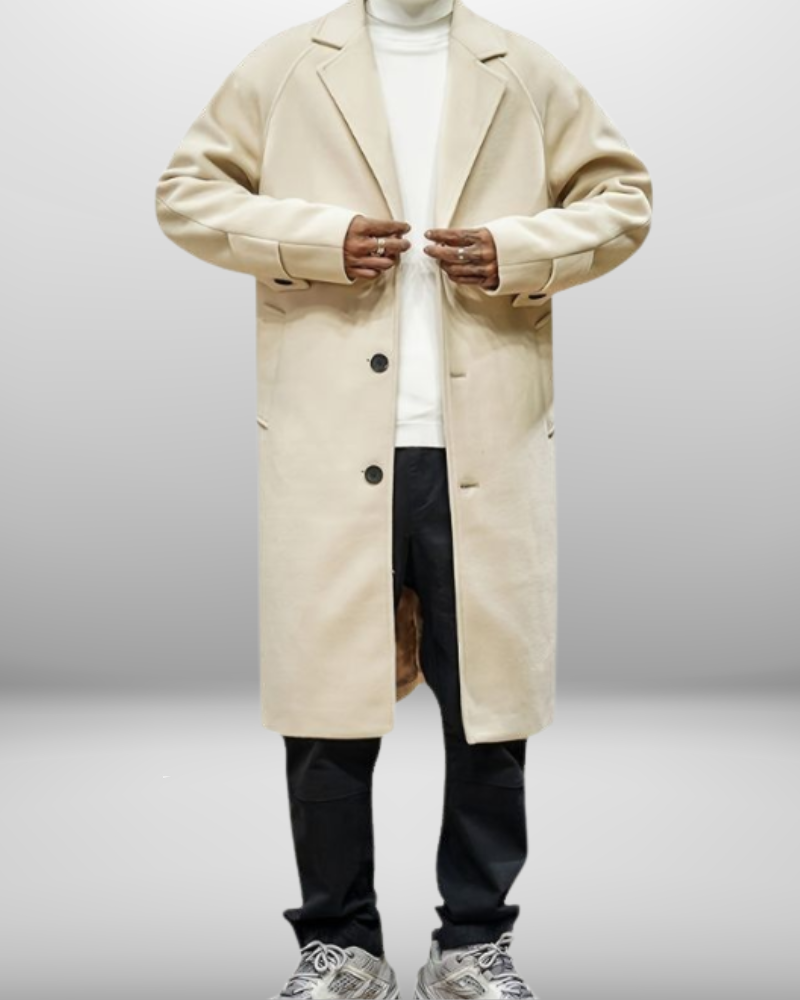 Jules | Manteau Long Élégant pour Homme