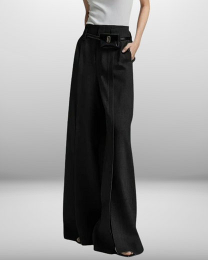 Margaux | Pantalon Large à Pli Femme