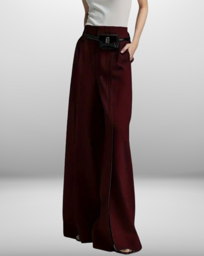 Margaux | Pantalon Large à Pli Femme