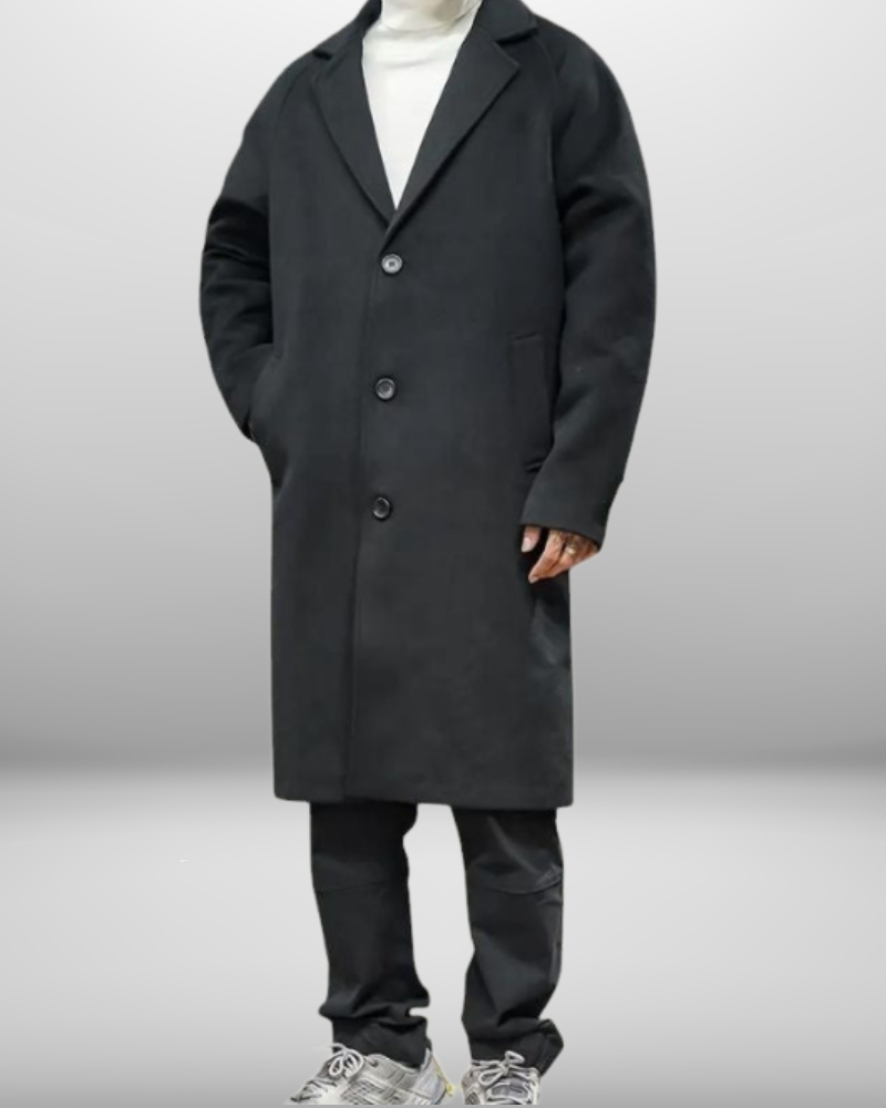 Jules | Manteau Long Élégant pour Homme