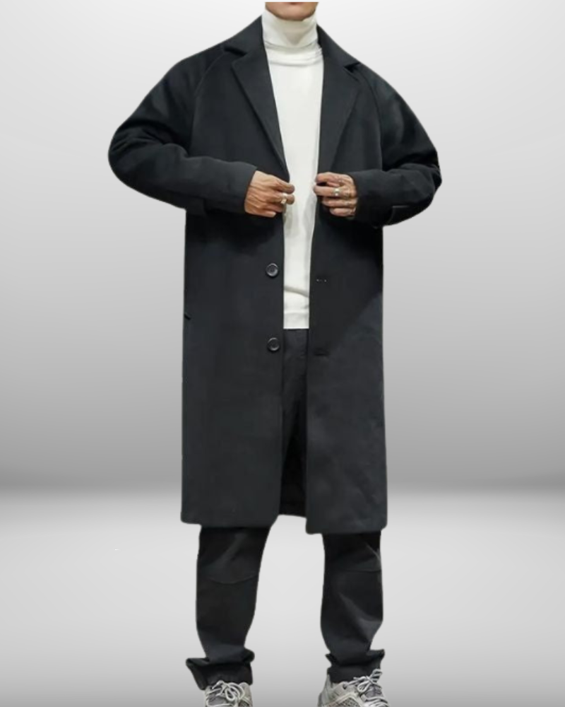 Jules | Manteau Long Élégant pour Homme