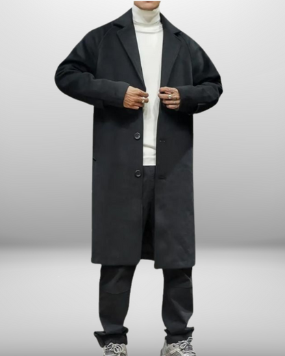 Jules | Manteau Long Élégant pour Homme